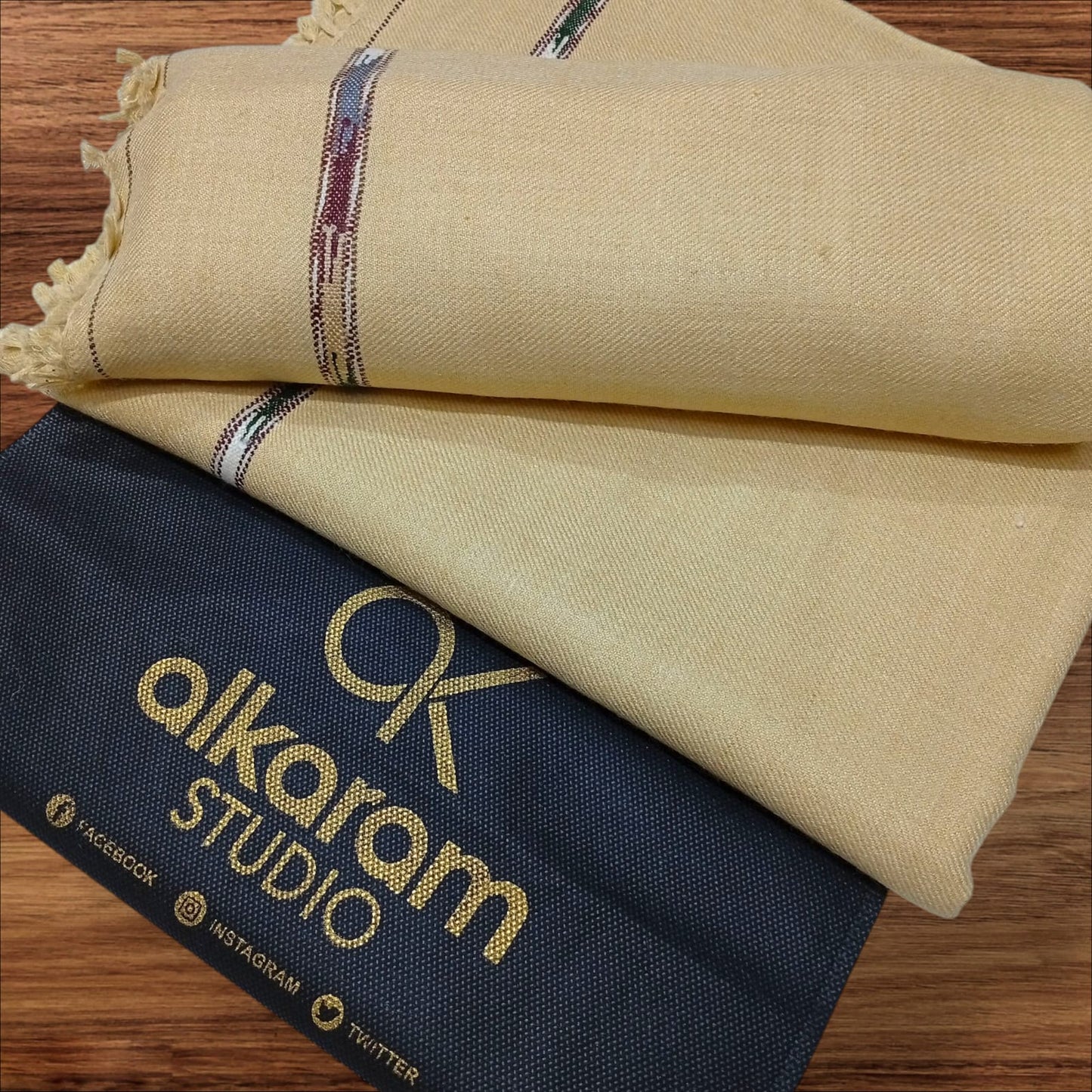 AL KARAM MEN'S WOOL SHAWL