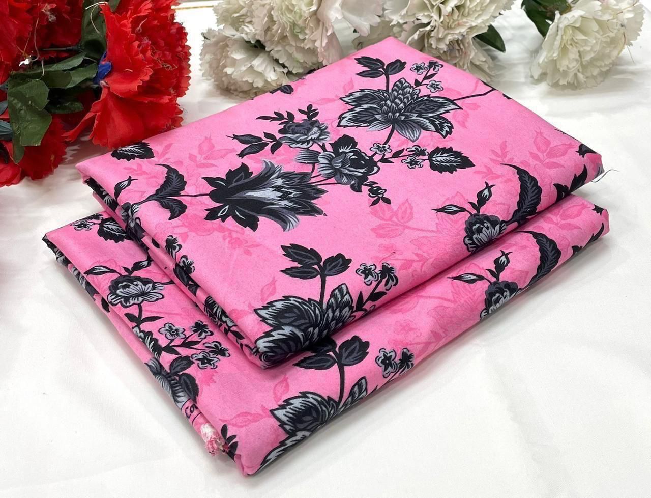 POLO COTTON 2PC FLORAL PRINT'S 3D