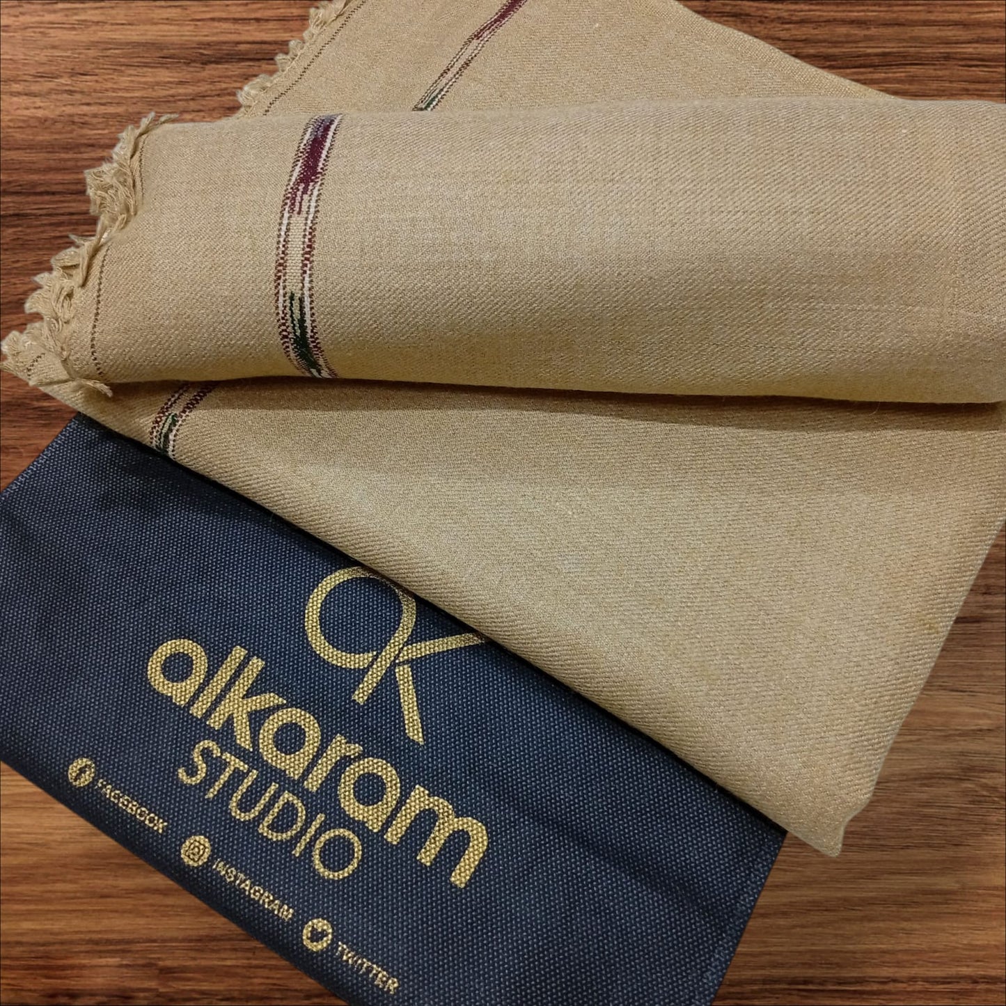 AL KARAM MEN'S WOOL SHAWL