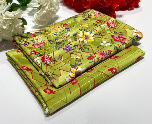 POLO COTTON 2PC FLORAL PRINT'S 3D