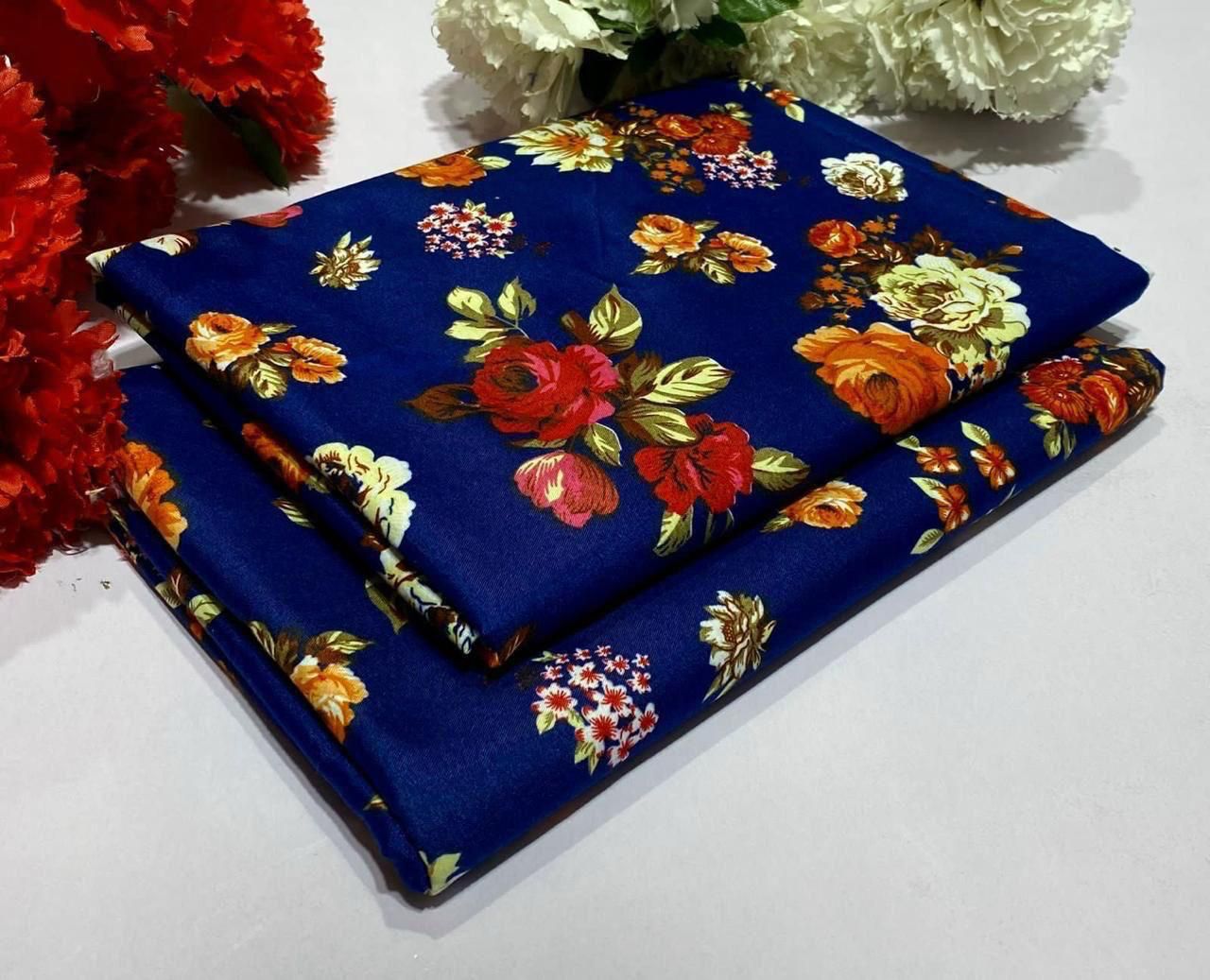 POLO COTTON 2PC FLORAL PRINT'S 3D