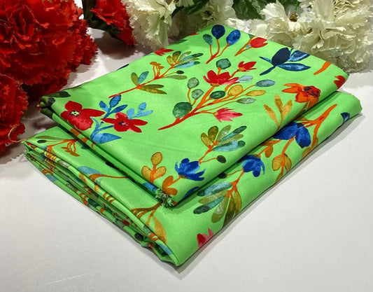 POLO COTTON 2PC FLORAL PRINT'S 3D