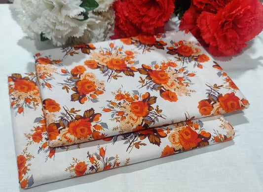 POLO COTTON 2PC FLORAL PRINT'S 3D