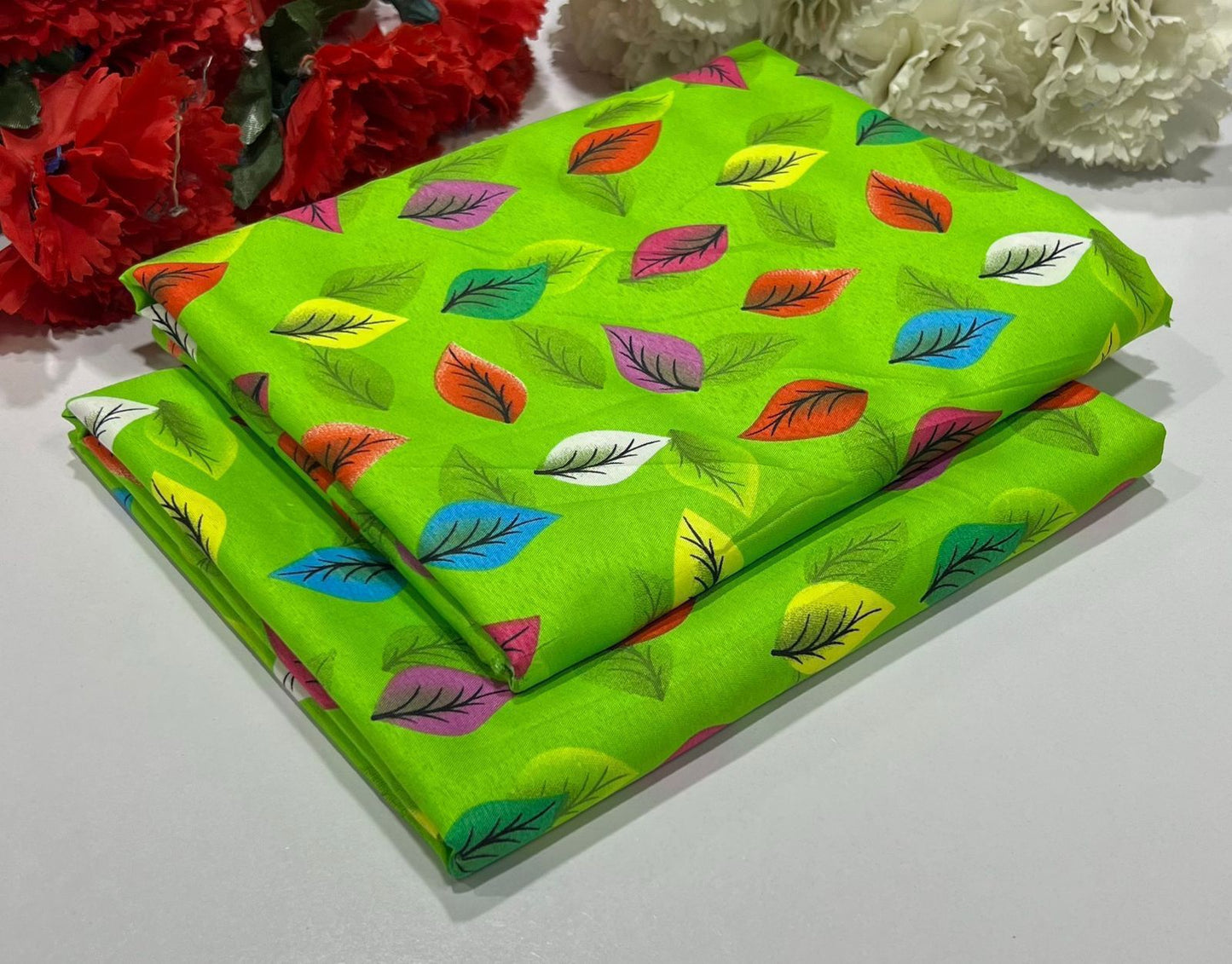 POLO COTTON 2PC FLORAL PRINT'S 3D