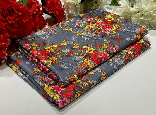 POLO COTTON 2PC FLORAL PRINT'S 3D