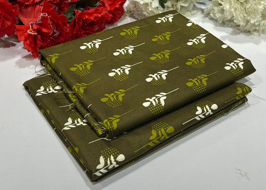 POLO COTTON 2PC FLORAL PRINT'S 3D