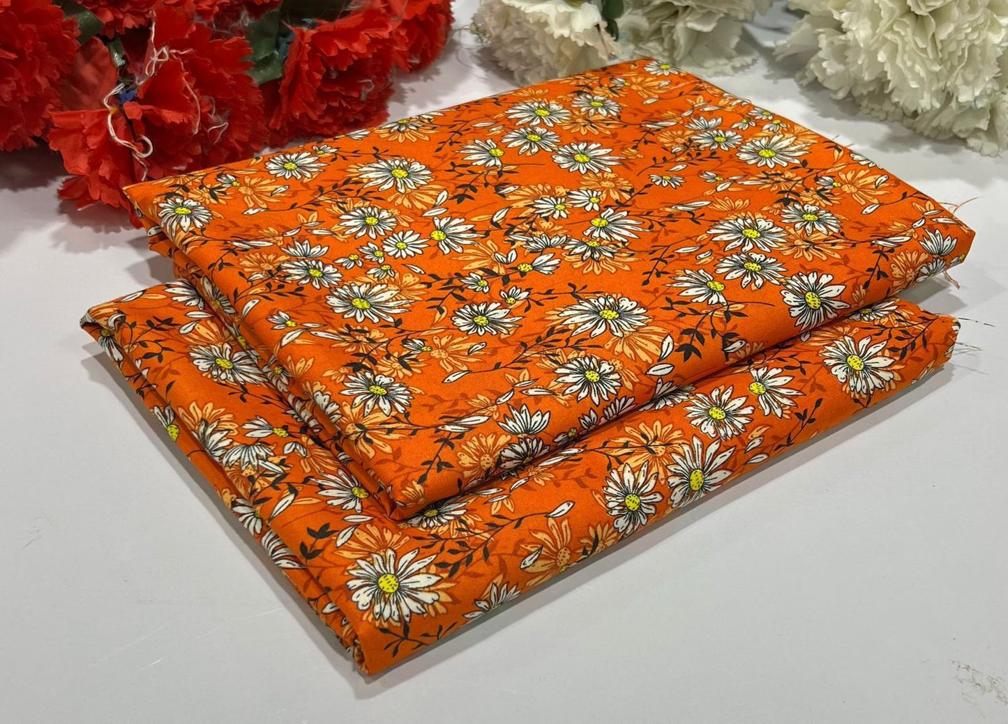 POLO COTTON 2PC FLORAL PRINT'S 3D