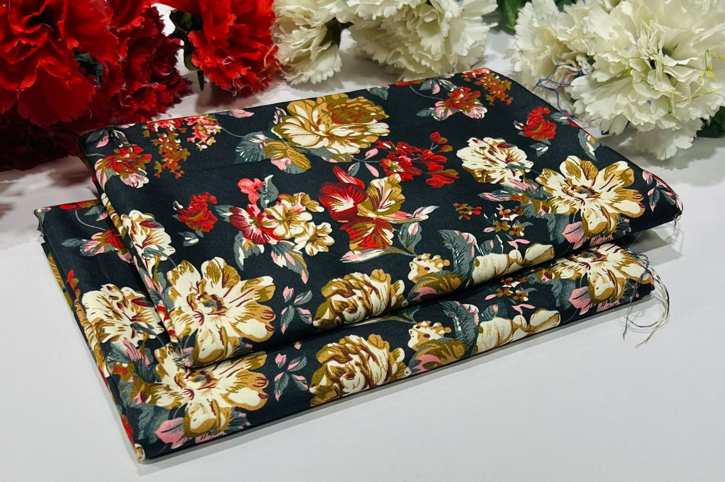 POLO COTTON 2PC FLORAL PRINT'S 3D