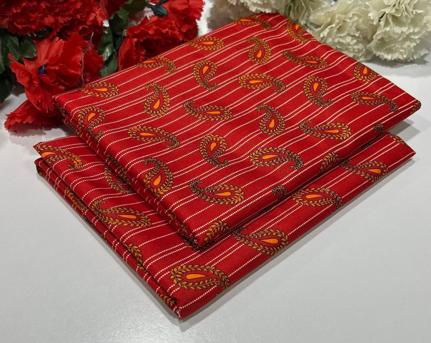 POLO COTTON 2PC FLORAL PRINT'S 3D