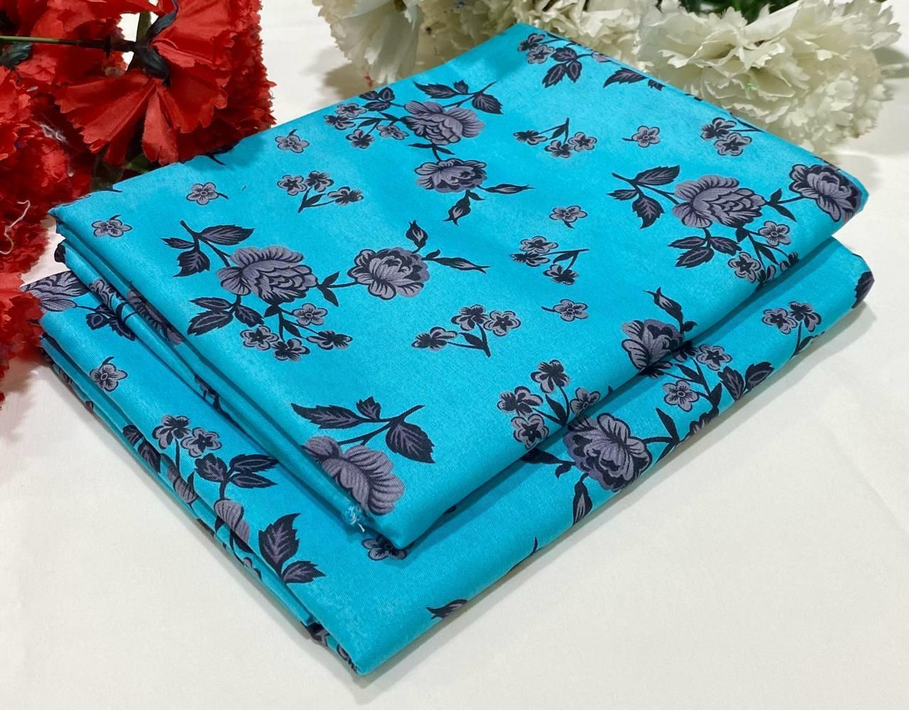 POLO COTTON 2PC FLORAL PRINT'S 3D