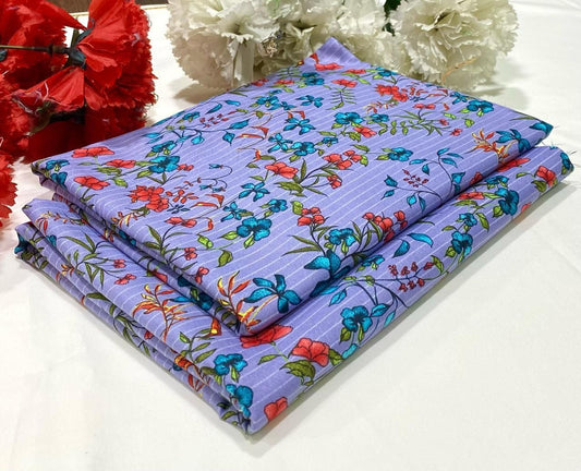POLO COTTON 2PC FLORAL PRINT'S 3D
