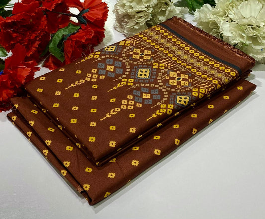 POLO COTTON 2PC FLORAL PRINT'S 3D