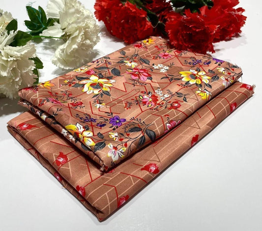 POLO COTTON 2PC FLORAL PRINT'S 3D